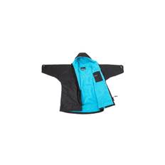 Dryrobe Junior Advance Langærmet Change Robe V3 - Black / Blue