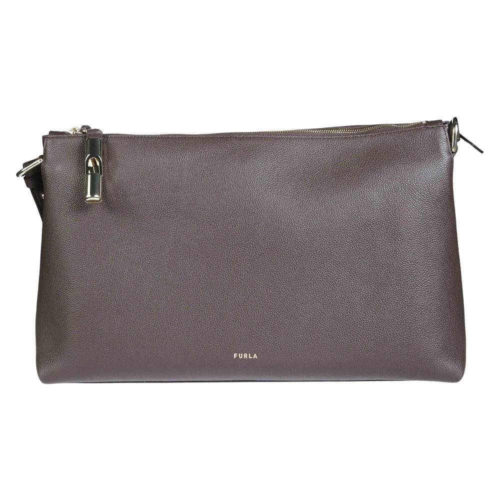 Furla - Debby M Axelväska Mjuk Väskor - Dam - ONE Size - Läder