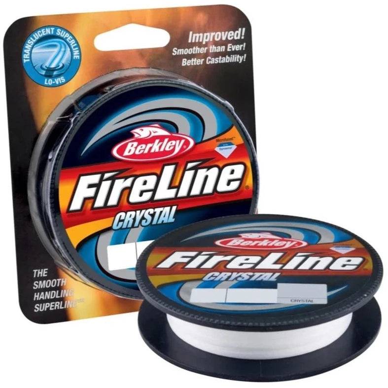 Fireline crystal, klar - 0.10 mm 150 meter på rulle 16lb.