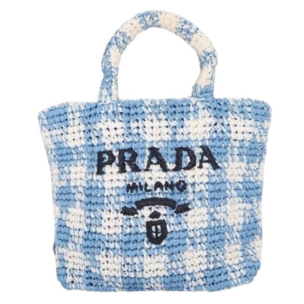 Prada Vintage - Pre-owned Raffia Tote Bag Vintage - Dam - ONE Size -