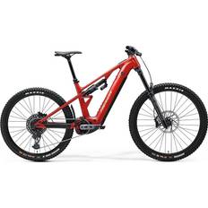 El MTB Merida eOne-Eighty 700 Heritage Red/Brown (SHORT)