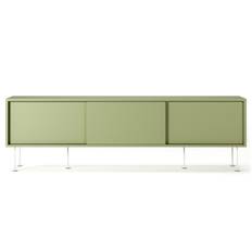 Decotique Vogue Mediabänk Med Ben 180 Cm Lint / Vit - Tv-bänkar & mediabänkar Mdf Lint - 16003209+308812