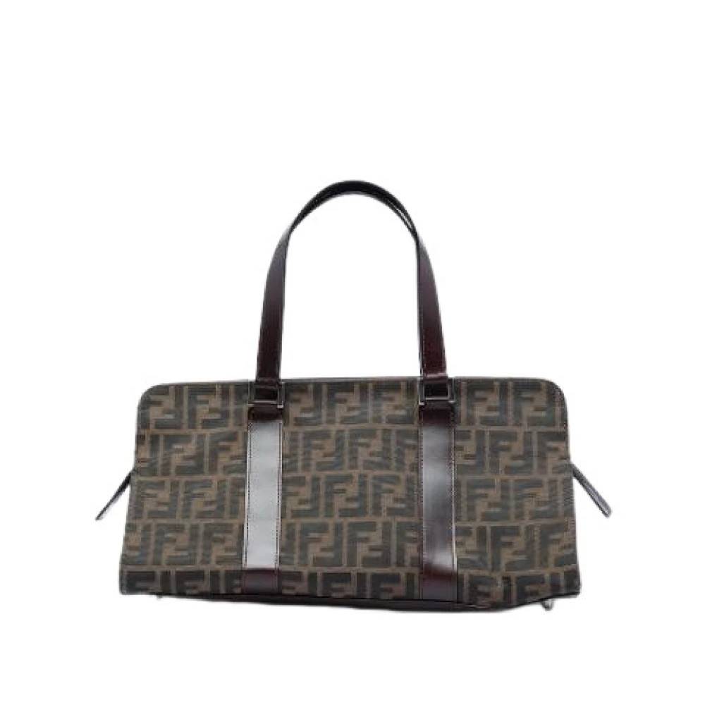 Fendi Vintage Pre-owned Canvas fendi-tasker - Vintage - Dame - Brun - ONE SIZE -