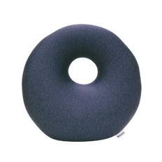 MOGU Bead Cushion Navy Premium Hole Cushion (Total Length Approx. 36cm)