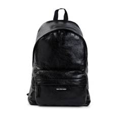 Balenciaga, Tasker , Herre, Sort, ONE SIZE, Uld, Sort Bucket Bag & Rygsæk