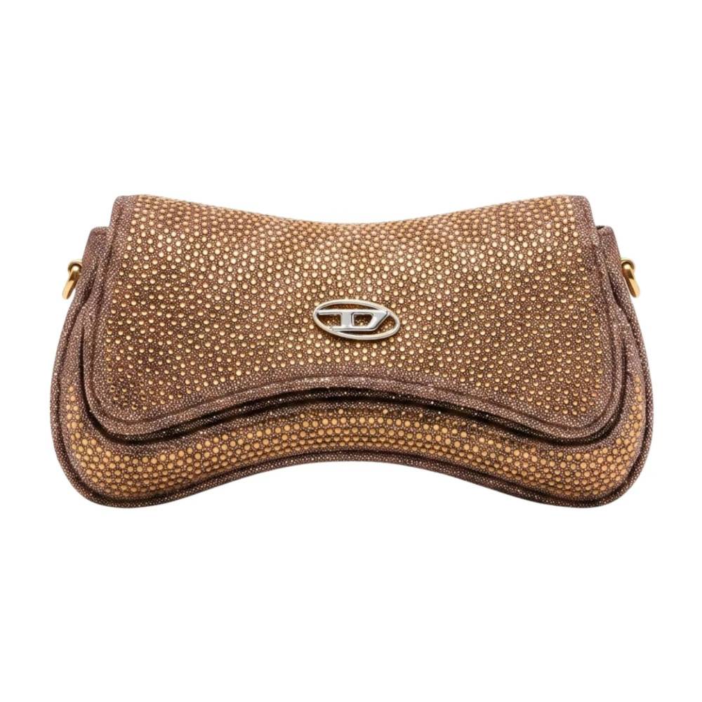 Diesel Play Crossbody XS - Tasker - Dame - Brun - ONE SIZE - Bomuld