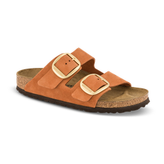 Birkenstock Arizona Big Buckle med Narrow Original fodseng NubuckPecan - 39