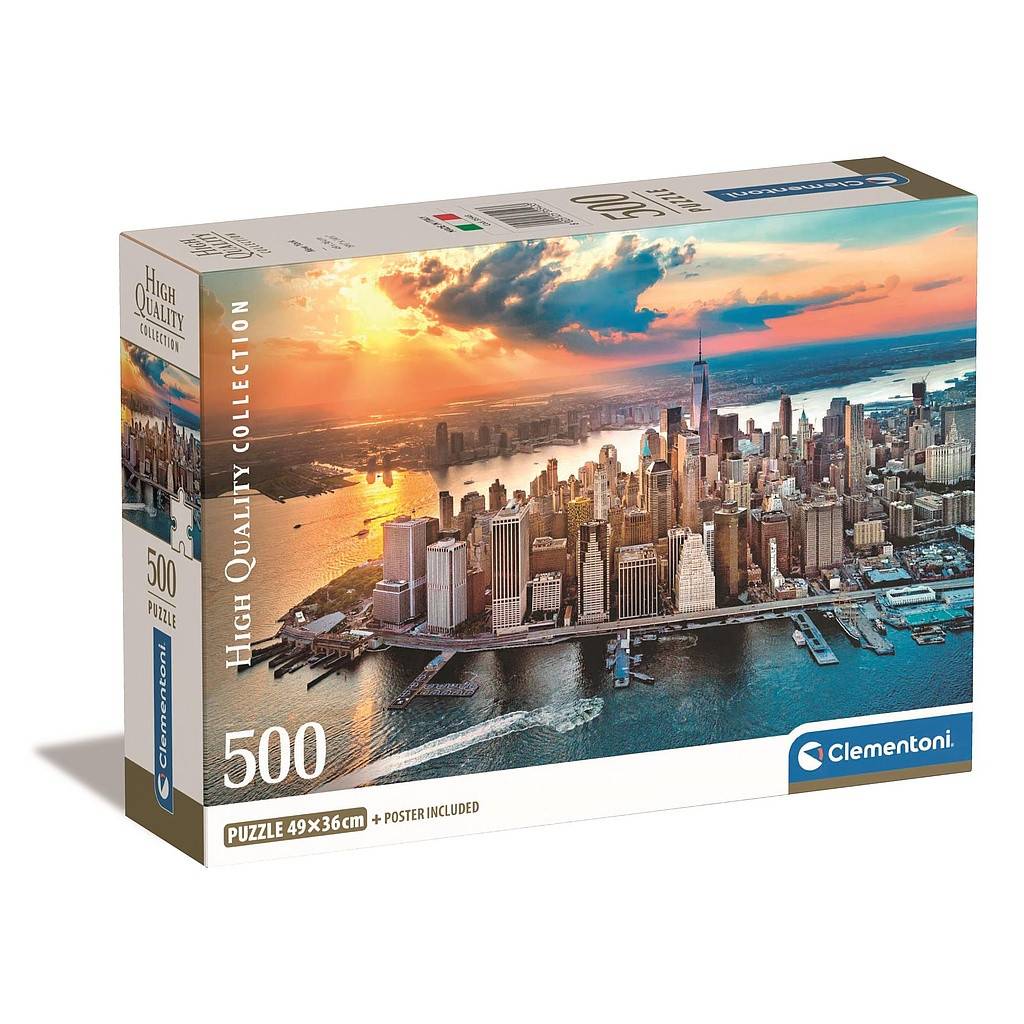 New York Sunset 500 bitars pussel Clementoni