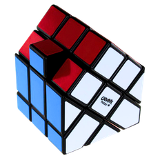 Calvin's Puzzle Inverted House Cube Black