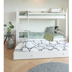 Udtræksseng til Scanliving Premium basis og køjeseng 90 x 200 cm med lige stige