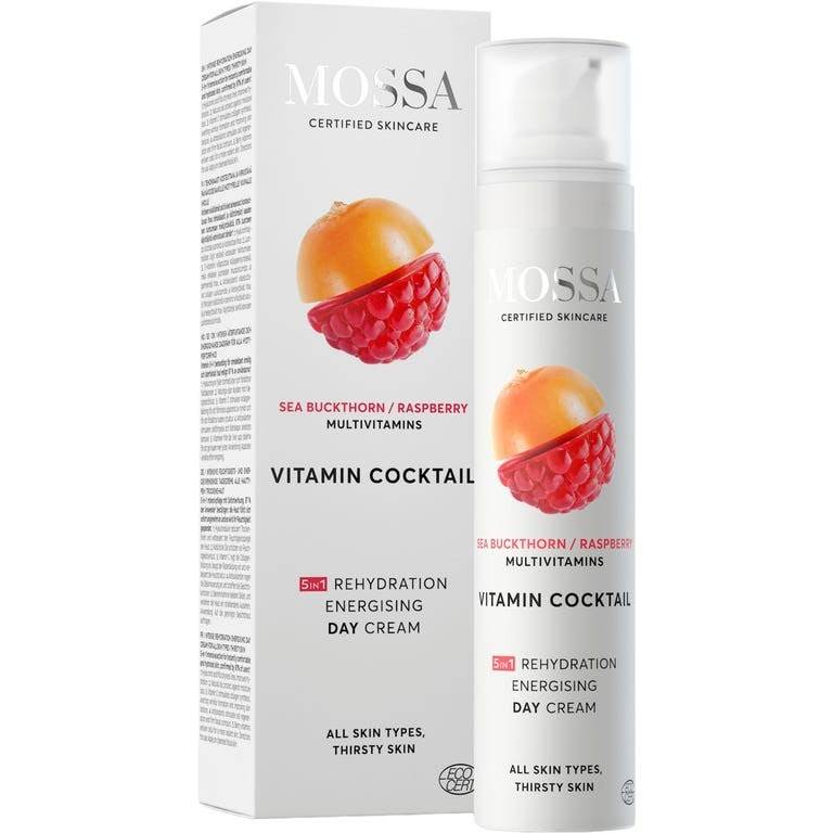 Mossa Energizing Day Cream Vitamin Cocktail 5-i-1 Återfuktning 50 ml
