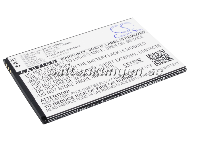 Batteri till ZTE Blade L3 - 2.000 mAh
