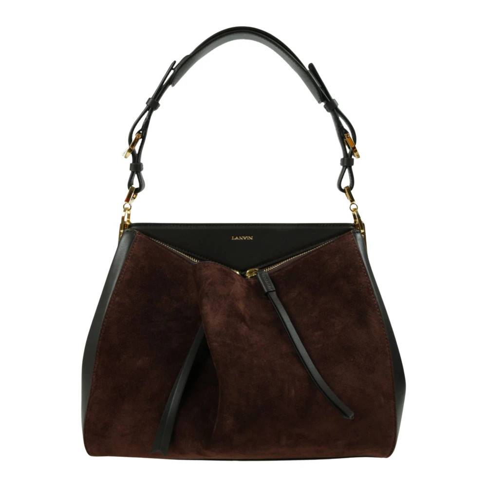 Lanvin Top Handle Bag - Tasker - Dame - Brun - ONE SIZE - Uld