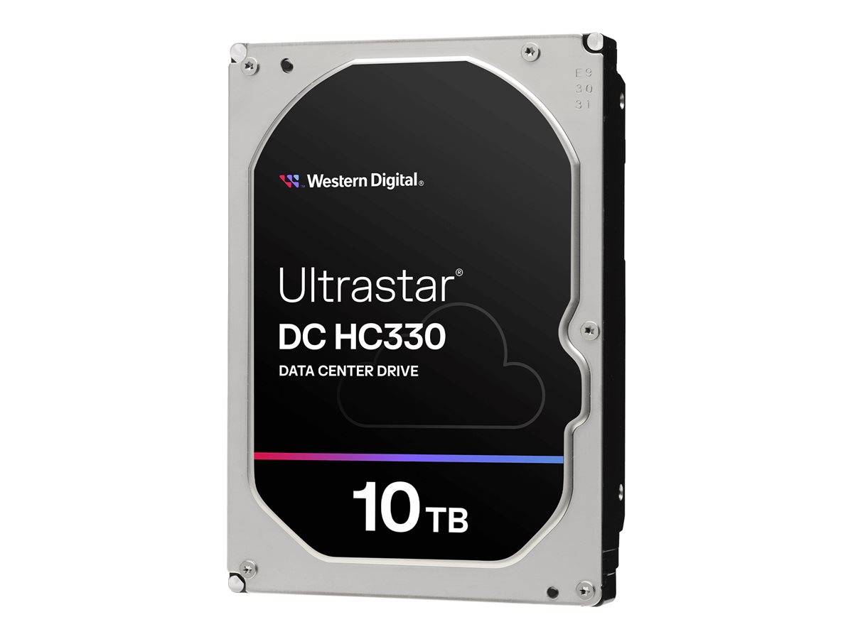 WD Ultrastar DC HC330 Harddisk WUS721010ALE6L4 10TB 3.5" SATA-600 7200rpm --> På fjernlager, levevering hos dig 03-07-2026