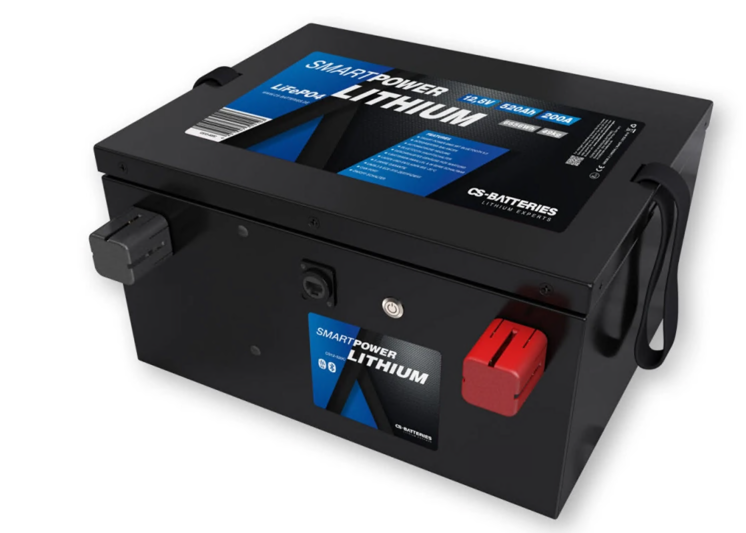 Litium 12V 520Ah (6656Wh) CS-Batteries