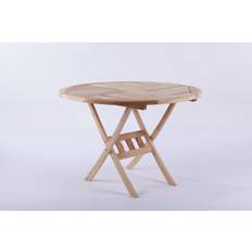 TEAK Havebord Ø 110 cm - mondena