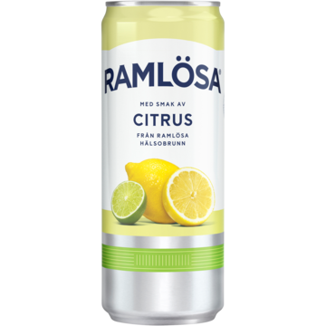 Mineralvatten Ramlösa Citrus 33cl burk inkl. pant