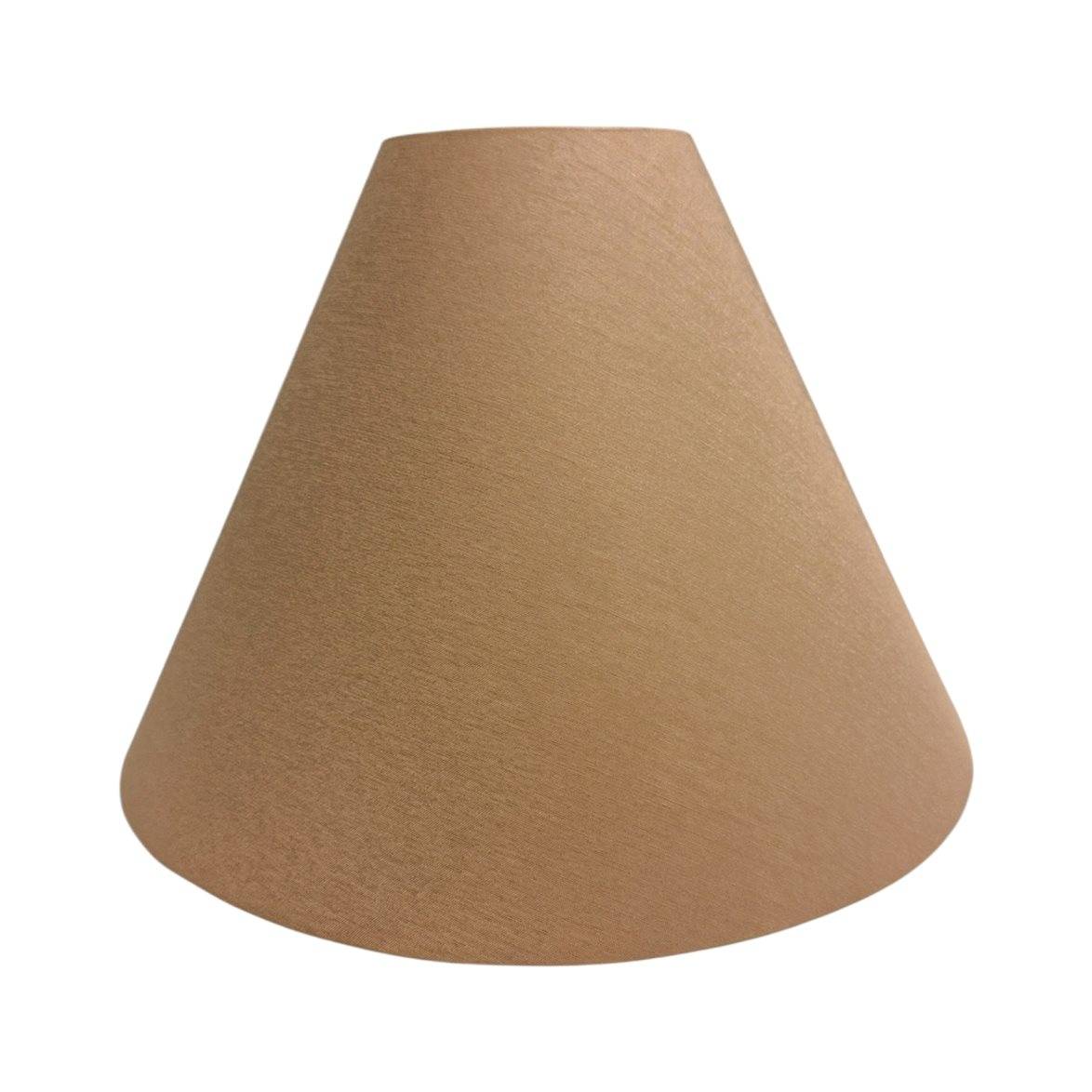 Vallentuna Armatur & Skärmateljé Lampskärm Kon Beige/Guld 24 cm