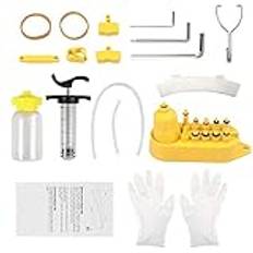 Cykel broms utlopp kit för Shimano, MAGURA, TEKTRO, SRAM, professionell hydraulisk skivbroms luftningskit verktygssats cykelbroms olja mineralavloppskit