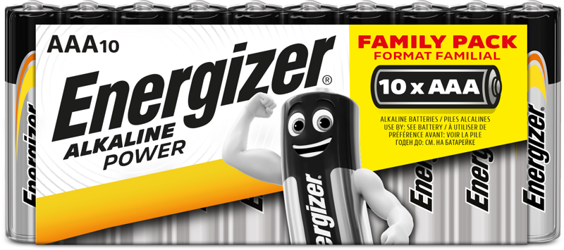 Energizer - Power AAA 10-pack Tray