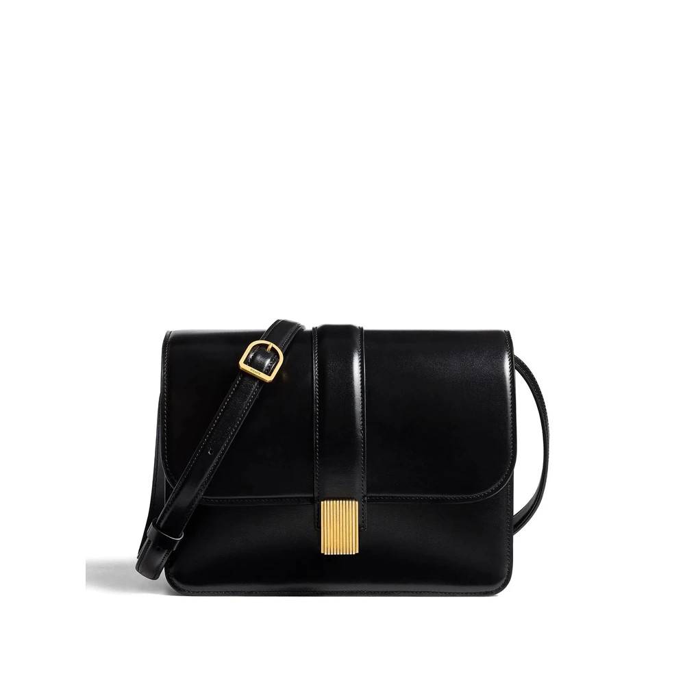 Khaite Top Handle Satchel - Tasker - Dame - Sort - ONE SIZE - Uld