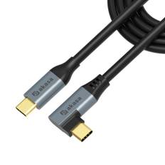 Right Angle USB type-C 100W PD Charging Cable