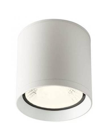 XILO påbygningsspot i aluminium og glas Ø10,8 cm 1 x 15W COB LED - Mat hvid