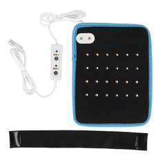 Infrared Light Therapy Belt 620+650+850NM Red Light Therapy Pad for Back Shoulder Joints Muscle blå