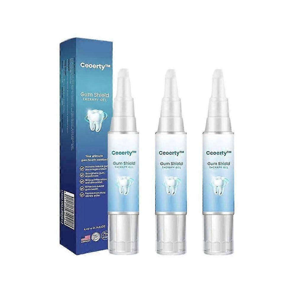 3-pack Tandköttsreparationsgel - Tandköttsregenerering, stärker tandköttet, minskar inflammation, blekning, skydd mot tandköttsrecession