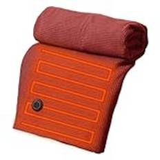 mivceklw Electric Heated Blanket, Outdoor Heater Blanket, Usb Powered Heated Blankets, Vinterplyschfilt med 3 värmelägen för utomhusbruk, soffa, stol och säng användning (1 st)