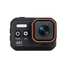 Kroppsvattentät Action Camera 4K 30fps Utomhuskamera Wifi Actionkamera(Size:AT-N68B)