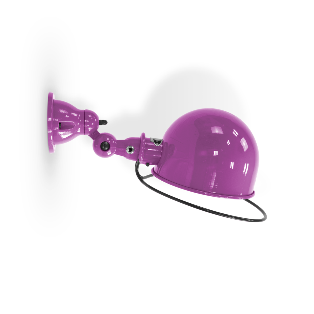 Loft D1020 væglampe fra Jieldé - Violet fuchsia / Blank