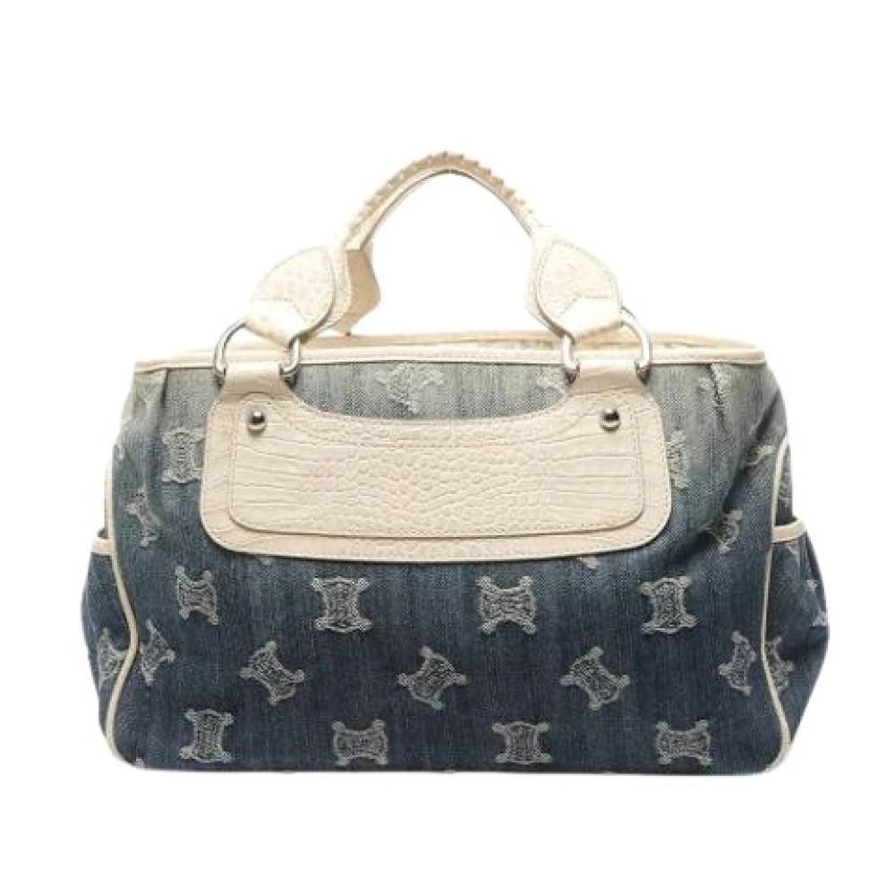 Celine Vintage Pre-owned Vintage Håndtaske - Vintage - Dame - Blå - ONE SIZE -