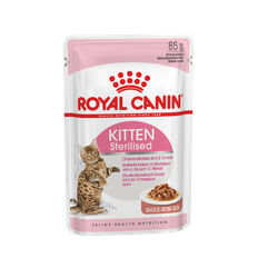 Royal Canin WET Kitten Sterilised Gravy (12x85 g)