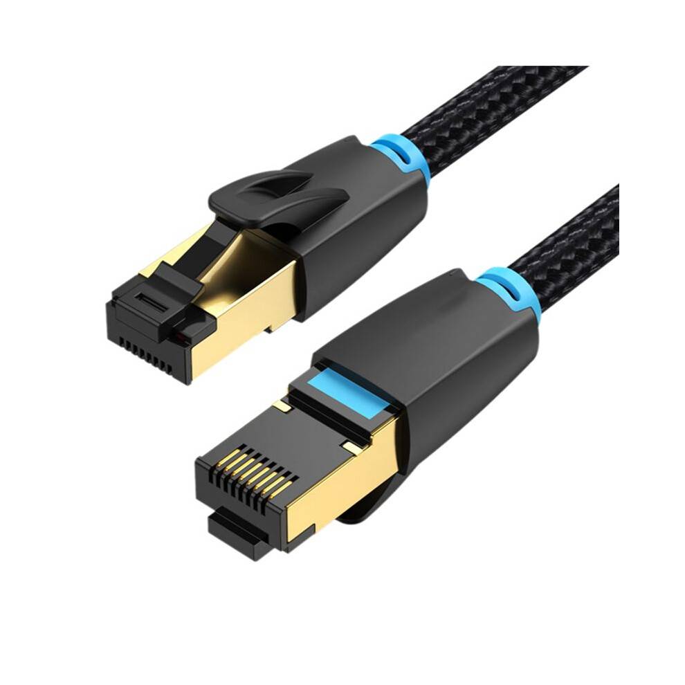 8M Length Cat 8 Ethernet Cable RJ45 Patch Cable 40Gbps 2000MHz High-Speed Network Cord for Gaming, Laptop, Router