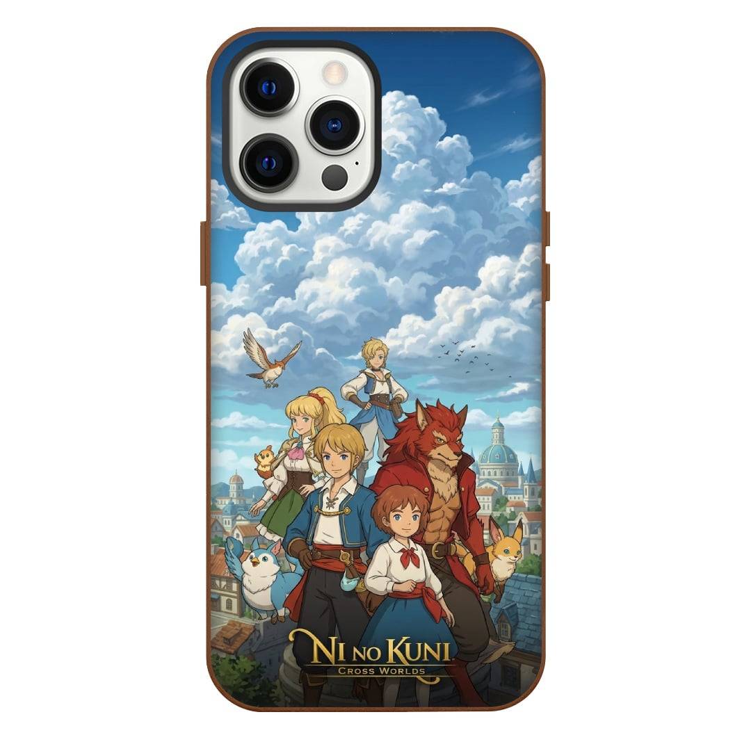 Ni No Kuni Phone Case For iPhone Samsung Galaxy Pixel OnePlus Vivo Xiaomi Asus Sony Motorola Nokia - Ni No Kuni Characters Cross World Smiling Poster