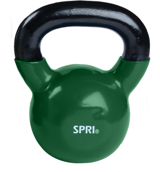 Spri Kettlebell 11,4 Kg / 25 Lbs Träningsutrustning Green - 11.5