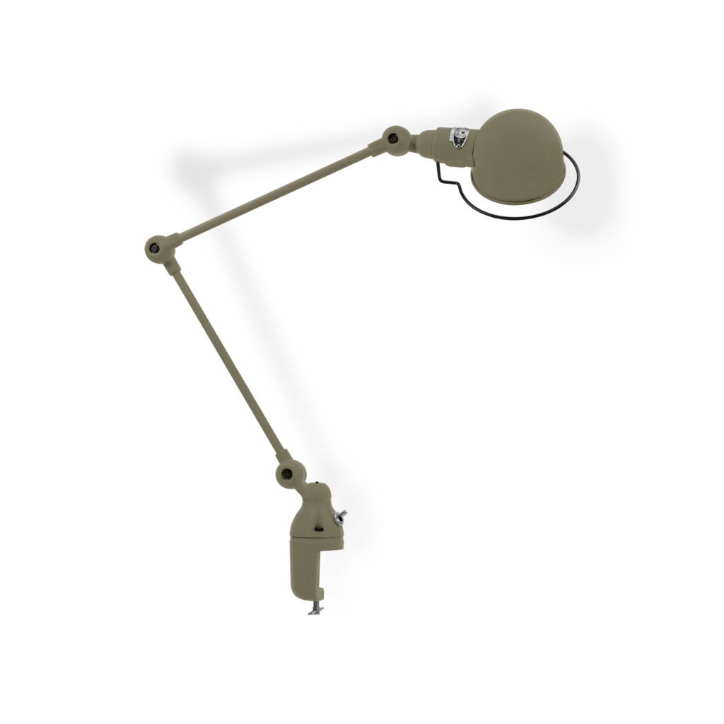 Signal SI332 bordlampe (m/klemme) fra Jieldé - Khaki grey / Mat