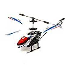 efaso LS6029 3-kanals mini helikopter 2,4 GHz blå/vit mycket stabil, lång räckvidd, perfekt för nybörjare, kamera eftermonterad