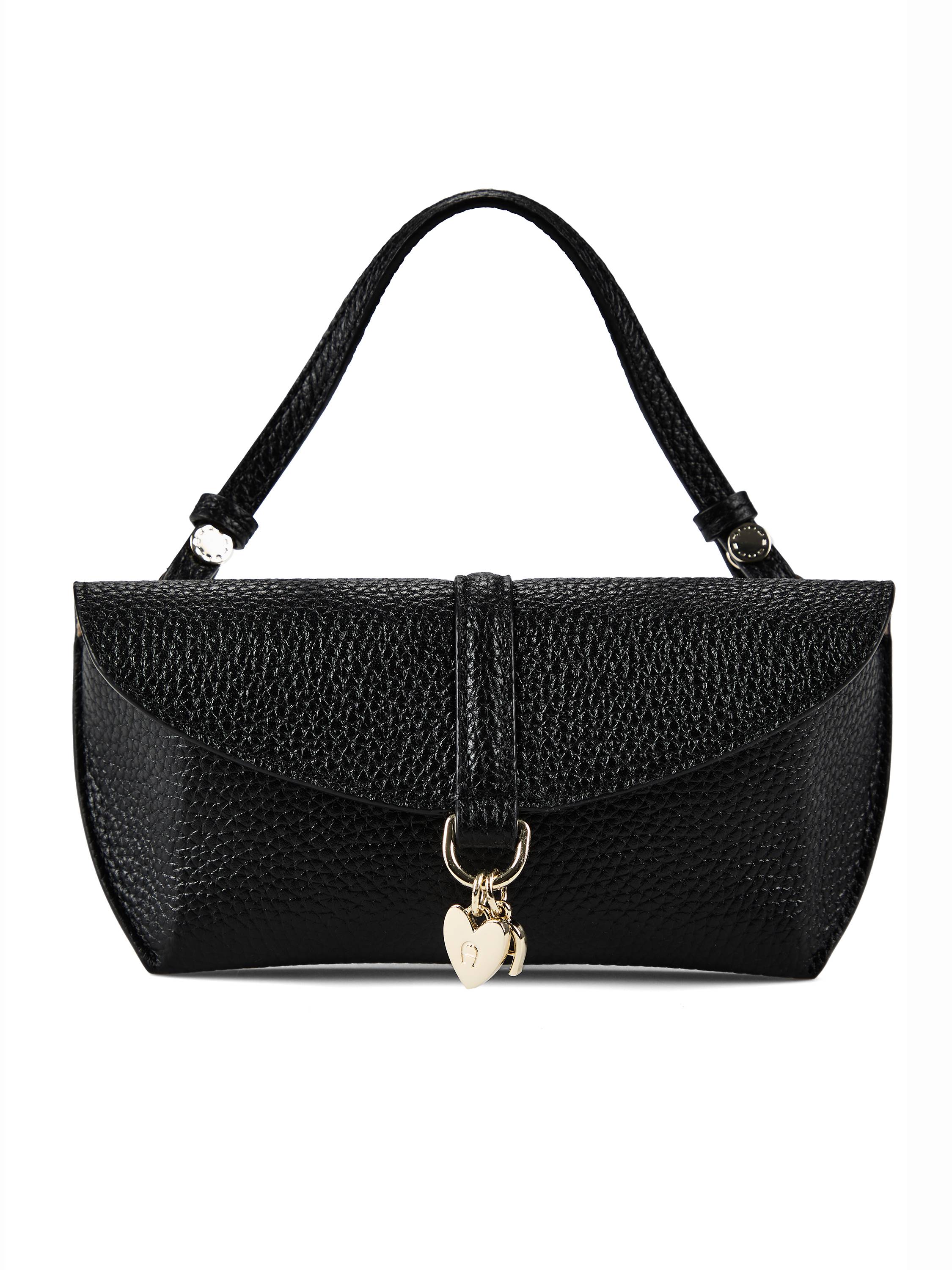 AIGNER Fashion Minitaske Læder 17 cm  Sort