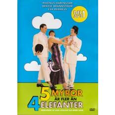 DVD - 5 Myror är fler än 4 Elefanter (Del 1 av 3) (Beg)