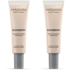 2st MÁDARA SKINONYM Semi-Matte Peptide Foundation #15 STONE - 30 ml