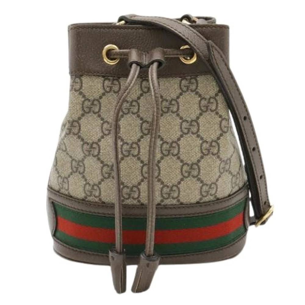 Gucci Vintage - Pre-owned Vintage Bucket Bag Vintage - Dam - ONE Size - Läder