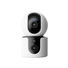 Xiaomi C300 Dual - Nätverksövervakningskamera - multisensor + panorering/lutning/zoom - färg (Dag&Natt) - 3 MP - 2304 x 1296 - ljud - trådlös - Wi-Fi - 802.11ax, Bluetooth 5.3 - H.265 - DC 5 V