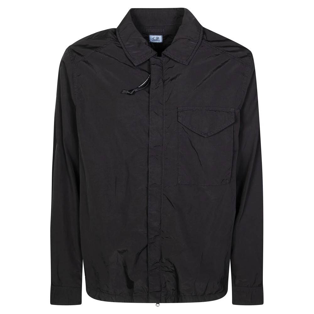 C.P. Company Chrome-R Overshirt - Jakker - Herre - Sort - XL -