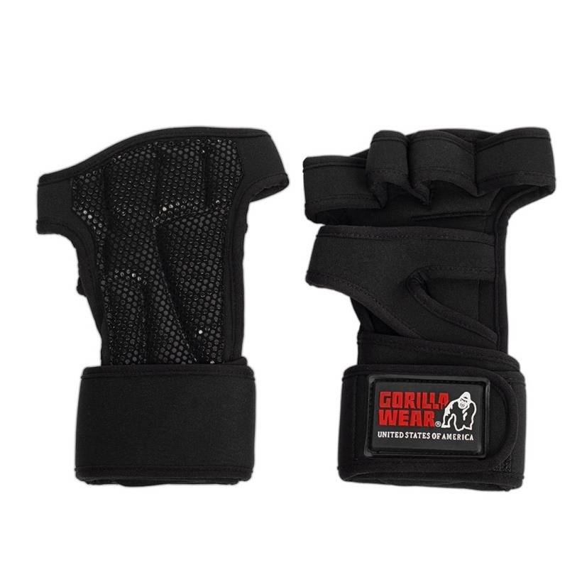 Yuma Weightlifting Workout Gloves, black, S