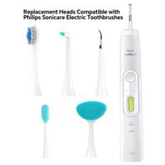 Compatible with Philips Sonicare Electric Toothbrush Replacement Toothbrush Brush Heads,