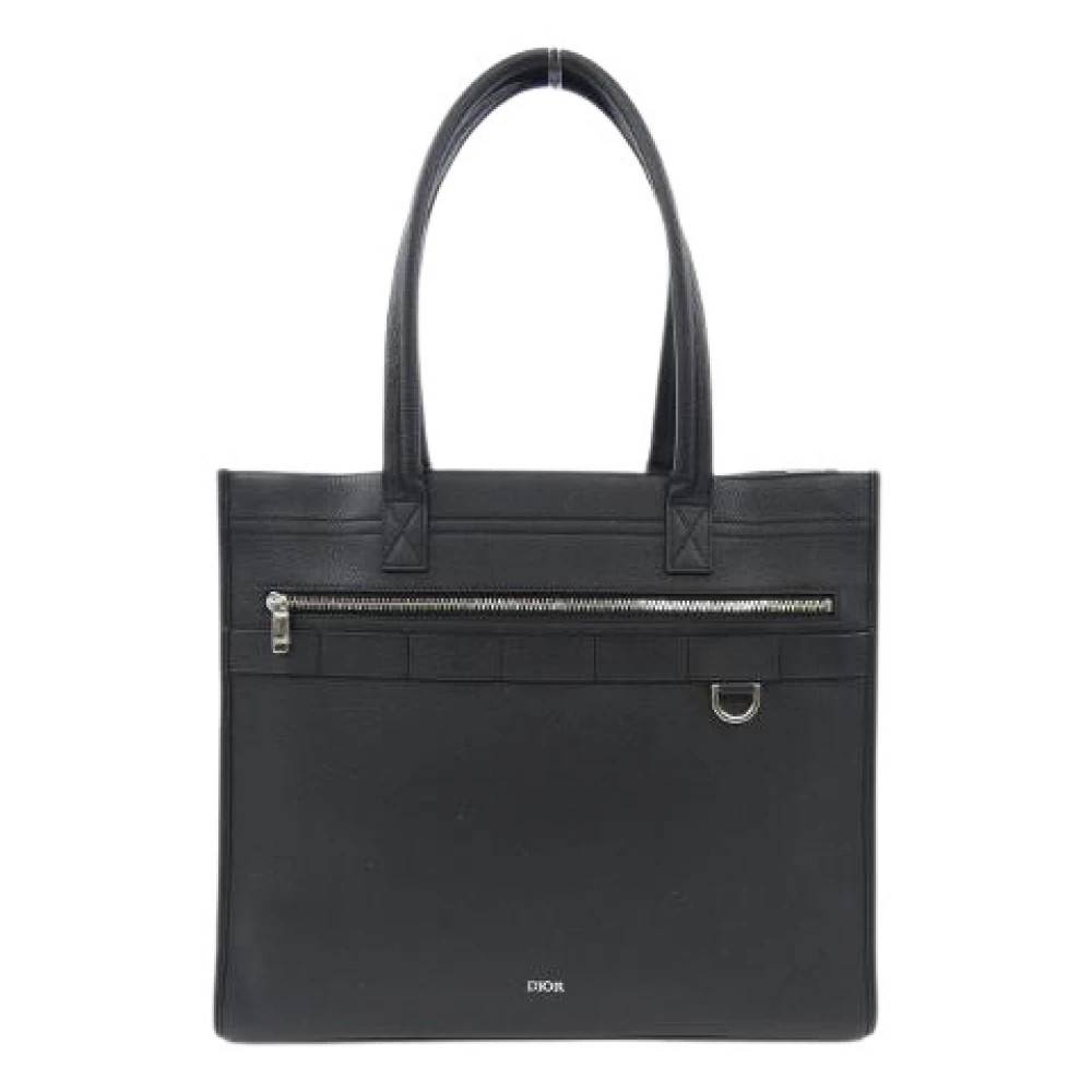 Dior Vintage Pre-owned Lædertaske - Vintage - Dame - Sort - ONE SIZE - Læder