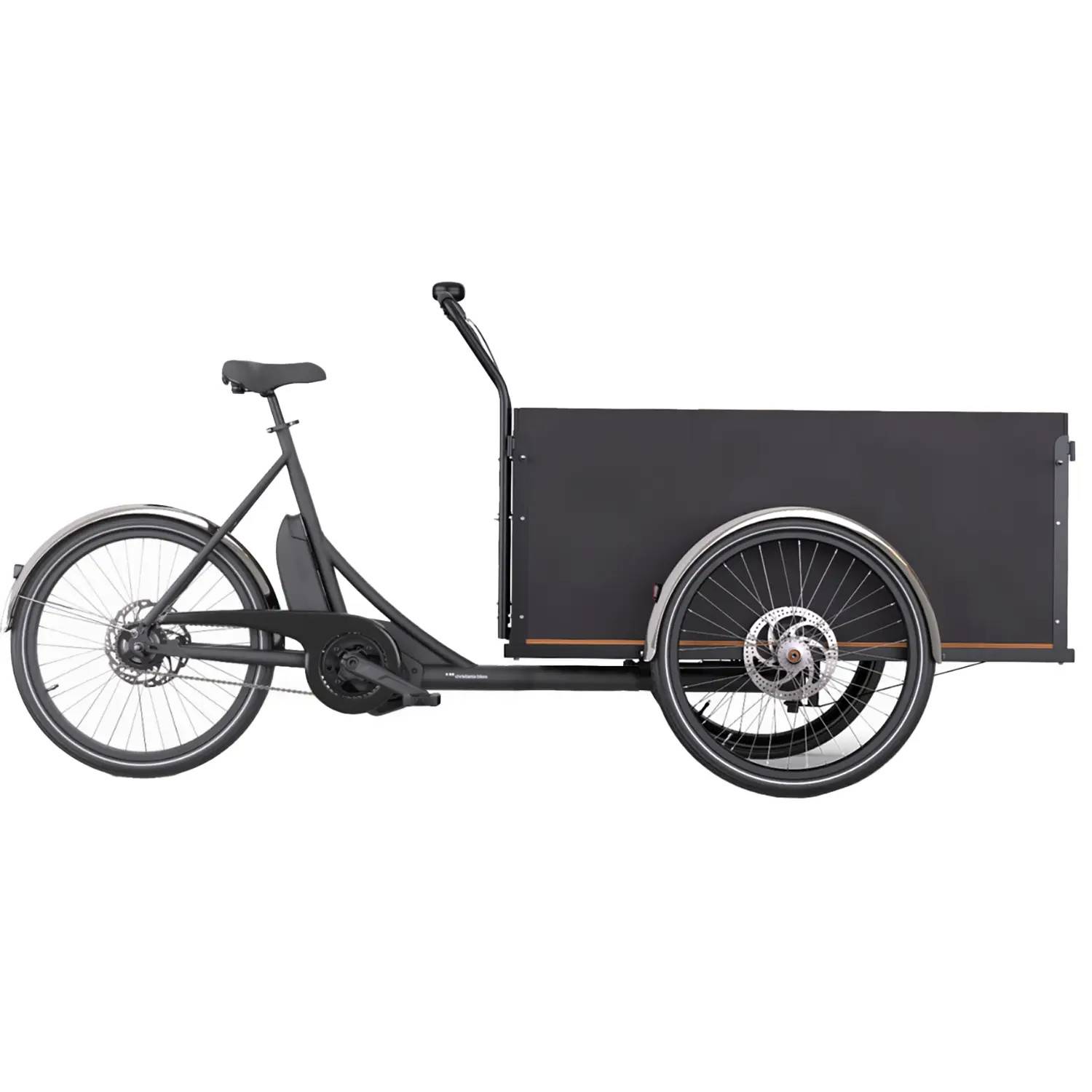 Christiania Hbox +30 Shimano EP6 El-ladcykel - Rummelig Transportcykel, Plads til 6 Børn eller Varetransport