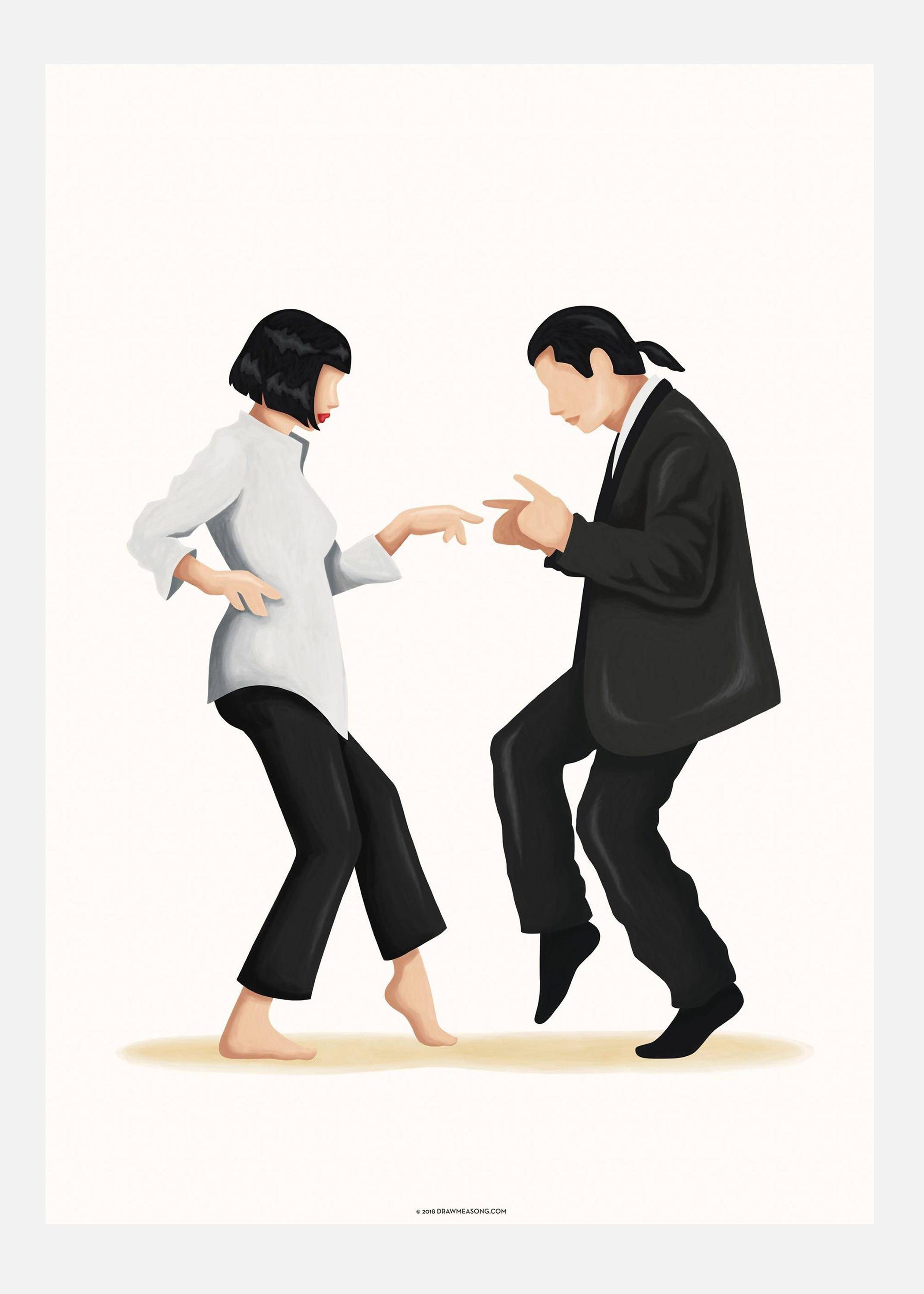 Pulp Fiction Canvastavla (100x140 cm)